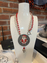 Load image into Gallery viewer, Art by Amy Large Santa Pendant

