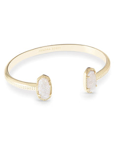 Kendra Scott Gold Elton Bracelet Iridescent Drusy