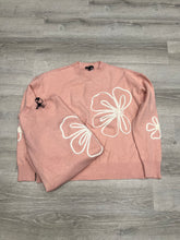 Load image into Gallery viewer, Charlie B Pink Floral Sweater Size XL
