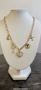 Gold Charm Necklace