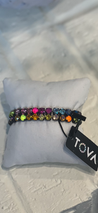 Tova Two-Layer Rainbow Bracelet