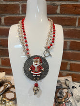 Load image into Gallery viewer, Art by Amy Large Santa Pendant
