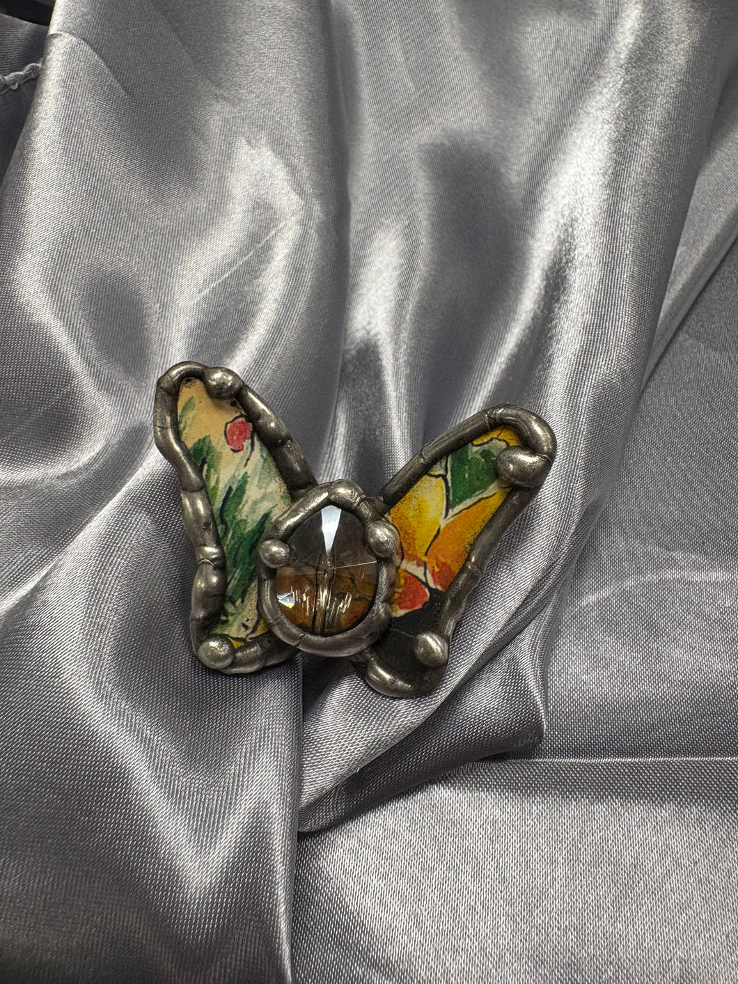 Flower Butterfly Ring