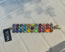 Load image into Gallery viewer, Tova Rainbow Three- Layer Bracelet
