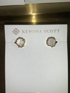 Kendra Scott Seashell Earrings