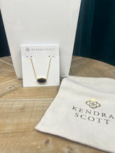 Load image into Gallery viewer, Kendra Scott Elisa Necklace in Black

