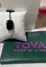 Load image into Gallery viewer, TOVA black stone pendant
