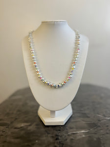 Colorful Pearl Beaded Necklace