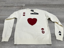 Load image into Gallery viewer, Charlie B Queen of Hearts Sweater Size XXL
