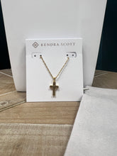 Load image into Gallery viewer, Kendra Scott Gold Cross Necklace
