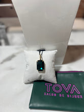 Load image into Gallery viewer, TOVA emerald stone pendant
