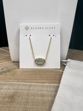 Load image into Gallery viewer, Kendra Scott Elisa Necklace in Light Blue Illusion

