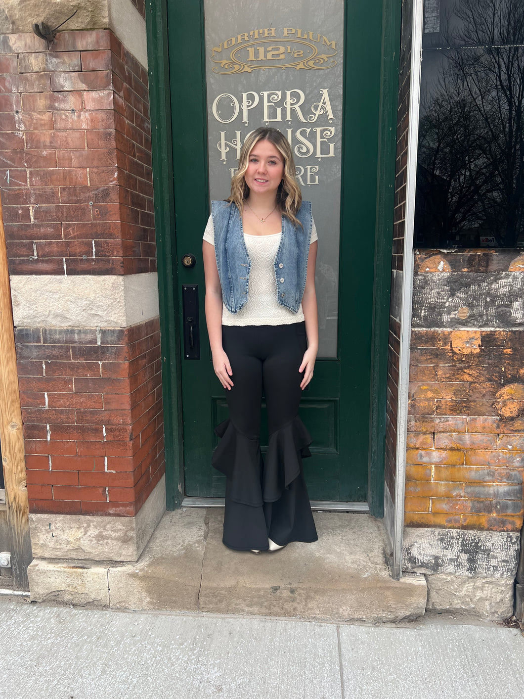 Lainey Wilson Inspired Black Pants in Small