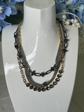 Load image into Gallery viewer, Tova Mixed Metal Layered Necklace
