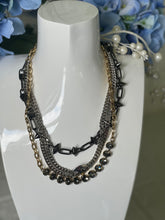 Load image into Gallery viewer, Tova Mixed Metal Layered Necklace
