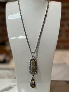 Art by Amy Glitter Filled Necklace