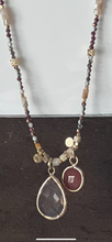 Load image into Gallery viewer, Long Rhinestone Beaded Necklace
