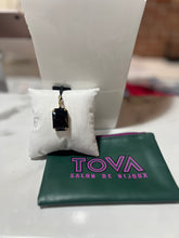 Load image into Gallery viewer, TOVA black stone pendant
