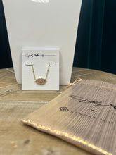 Load image into Gallery viewer, Dolly Parton x Kendra Scott Elisa Necklace in Light Pink Iridescent Abalone
