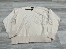 Load image into Gallery viewer, Charlie B Tan Floral Sweater Size Small
