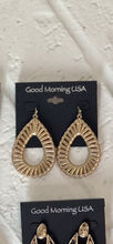 Load image into Gallery viewer, Gold Teardrop Earrings
