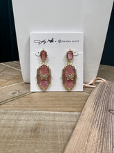 Load image into Gallery viewer, Dolly Parton x Kendra Scott Elle Butterfly Earrings in Light pink Iridescent Abalone
