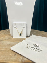 Load image into Gallery viewer, Kendra Scott Golf Necklace in Green Malachite
