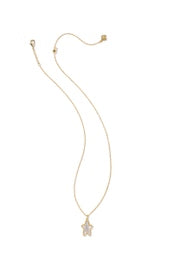 Kendra Scott Ada Gold Star Pendant in Ivory Mother Of Pearl