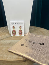 Load image into Gallery viewer, Dolly Parton x Kendra Scott Elle Butterfly Earrings in Light pink Iridescent Abalone
