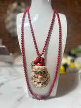 Load image into Gallery viewer, Art by Amy Double Layer Santa Claus Necklace
