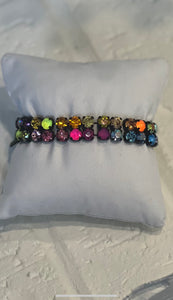 Tova Two-Layer Rainbow Bracelet