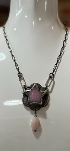Art by Amy Purple Star Necklace