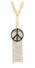 Load image into Gallery viewer, Peaceful Necklace in Antique Gold
