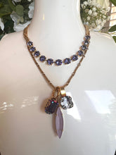 Load image into Gallery viewer, Tova Mini Oakland Necklace in Fairy Dust Unfoiled Tanzanite
