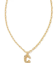 Load image into Gallery viewer, Kendra Scott Crystal Letter C Necklace
