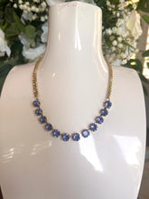 Load image into Gallery viewer, Tova Mini Oakland Necklace in Fairy Dust Unfoiled Tanzanite
