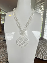Load image into Gallery viewer, ZENZII White Clover Drop earrings
