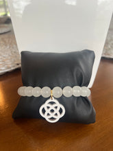 Load image into Gallery viewer, ZENZII White Resin Cable Link Collar Necklace

