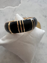 Load image into Gallery viewer, Black Enamel Bracelet
