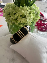Load image into Gallery viewer, Black Enamel Bracelet
