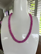 Load image into Gallery viewer, Tova Aqua Pollyanna necklace custom
