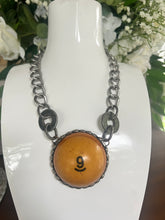 Load image into Gallery viewer, Art by Amy Pool Ball Necklace #9
