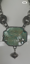 Load image into Gallery viewer, Art by Amy Blue Roadrunner Necklace

