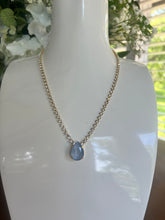 Load image into Gallery viewer, Tova Milli Necklace in Ultra Baby Blue and clear crystals
