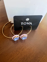 Load image into Gallery viewer, Tova Sophy Hoops in Roselune
