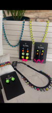 Load image into Gallery viewer, Tova Zelda Earrings in Electric
