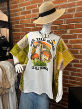 Load image into Gallery viewer, See the Good Tee with Kantha Sleeves
