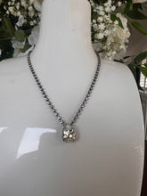 Load image into Gallery viewer, Tova Millie Clear Crystal Antique Silver
