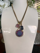 Load image into Gallery viewer, TOVA Diane Necklace in Midnight Express
