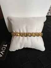 Load image into Gallery viewer, Tova Oakland Stretch Bracelet in Soft Yellow Ignite Starlight
